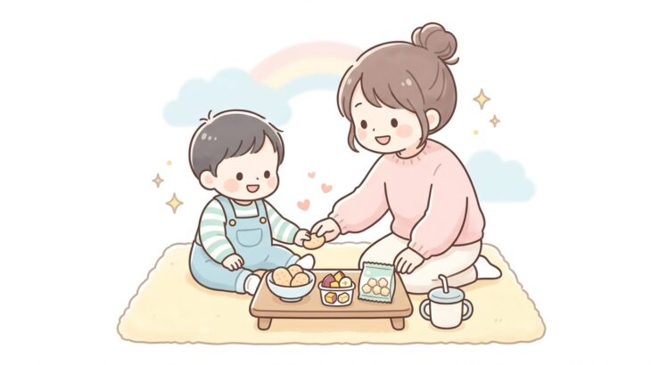 1歳のお菓子の選び方 | 量の目安と市販品の見方