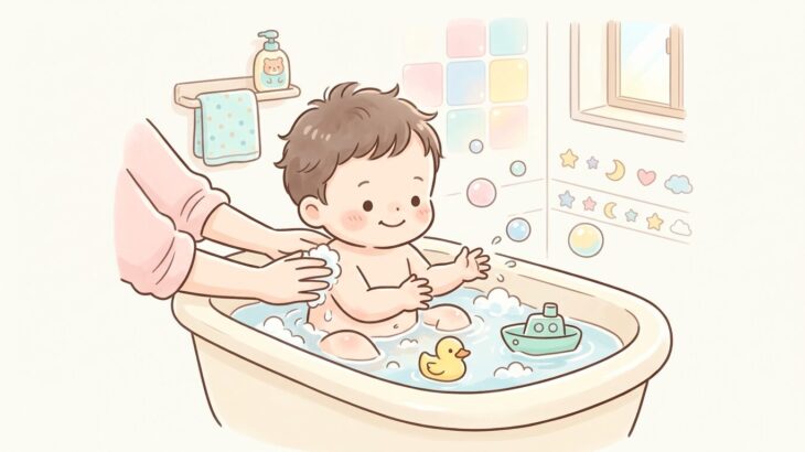 1歳のお風呂は何時が正解？時間帯の決め方完全ガイド