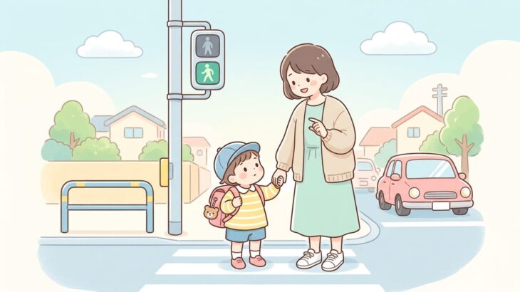 3歳の交通ルール完全ガイド | 信号と横断歩道の教え方