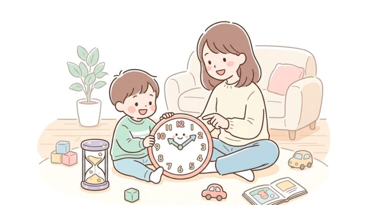 3歳児の時間の感覚とは？「あと5分」が伝わる関わり方