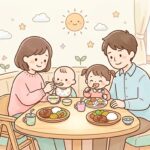 びっくりドンキー子連れ完全ガイド | 席と取り分けのコツ