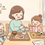 大戸屋子連れ完全ガイド | 定食の取り分け術
