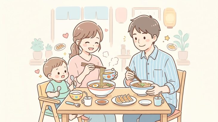 日高屋・幸楽苑 子連れ完全ガイド | 取り分け術