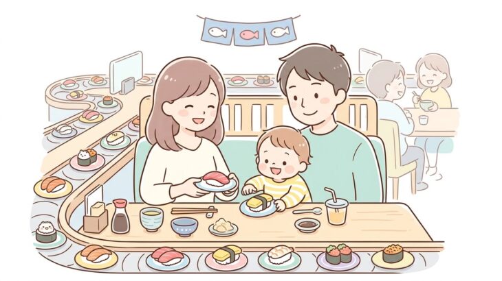 子連れ回転寿司比較 | 0〜3歳におすすめのチェーンと選び方