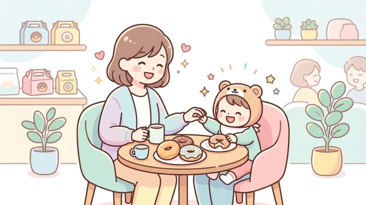 ミスタードーナツ子連れガイド | 席選びと楽しみ方