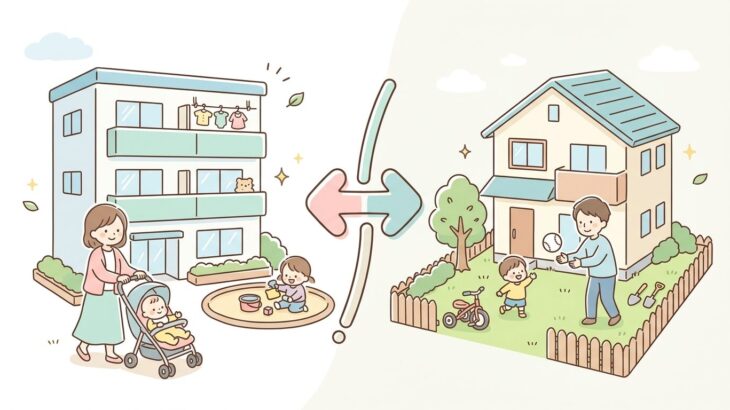 マンションと一戸建て | 子育てのしやすさ徹底比較