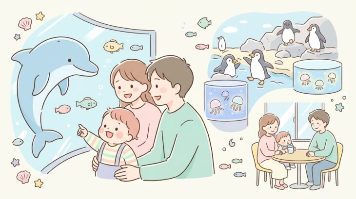 しながわ水族館は子連れに最適！0〜3歳の回り方ガイド