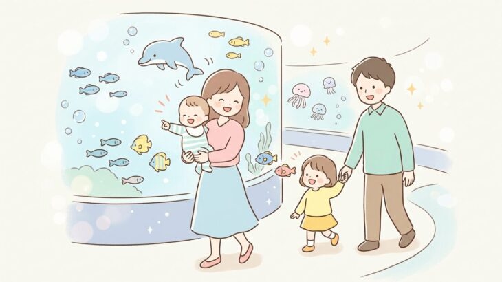 子連れアクアパーク品川 | 0〜3歳児の楽しみ方