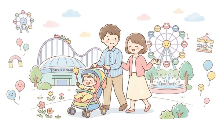 子連れ東京ドームシティ | 0〜3歳の乗り物ガイド