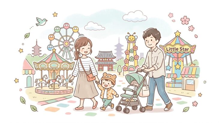 浅草花やしき子連れ完全ガイド | 0〜3歳の楽しみ方