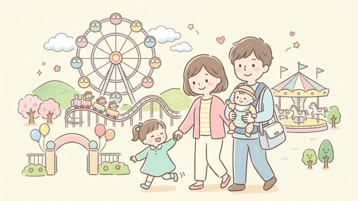ひらかたパーク子連れガイド | 0〜3歳が乗れる乗り物と設備