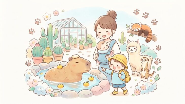 伊豆シャボテン動物公園 | 0〜3歳の子連れ完全ガイド