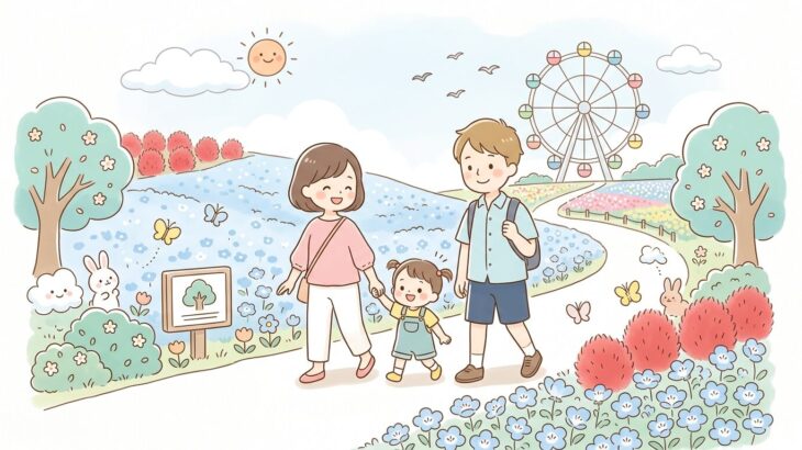ひたち海浜公園子連れガイド | 0〜3歳の遊び場と回り方