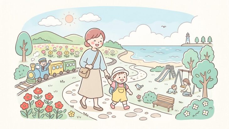 子連れの海の中道海浜公園 | 0〜3歳児の遊び方