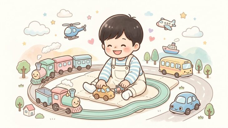 子どもが乗り物を好きになる理由