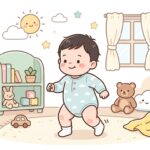 赤ちゃんのO脚はいつまで？生理的O脚と受診の目安