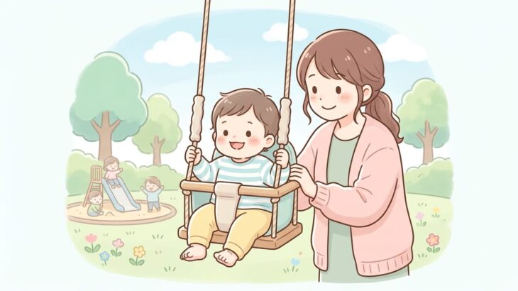 1歳のブランコデビュー完全ガイド | 安全な乗せ方と注意点