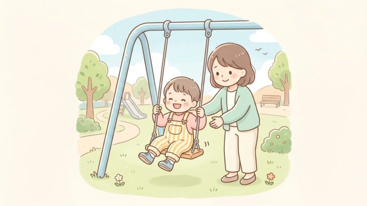 2歳のブランコは自分で乗れる？練習の5ステップと選び方