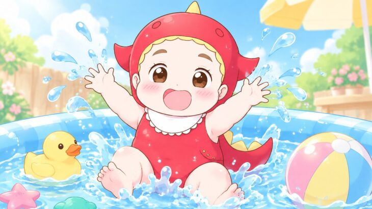 3歳のプール遊び | 水に慣れる遊び方と安全対策・持ち物
