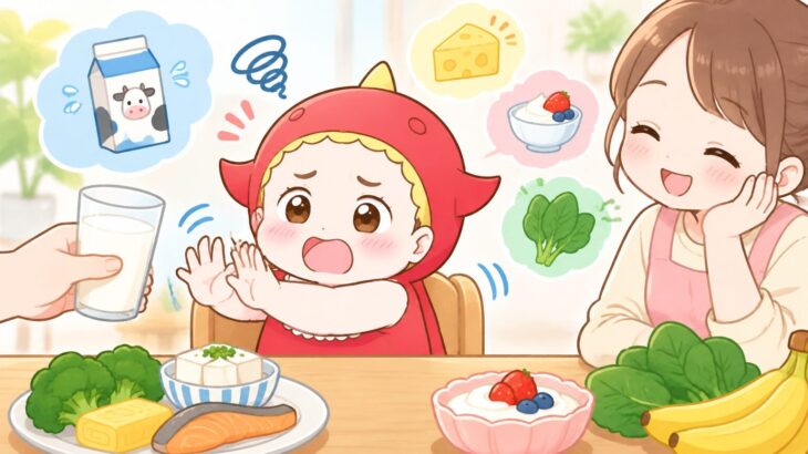 3歳児が牛乳嫌い！カルシウム補給の工夫