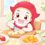 3歳の果物の切り方 | 安全な形と量の目安