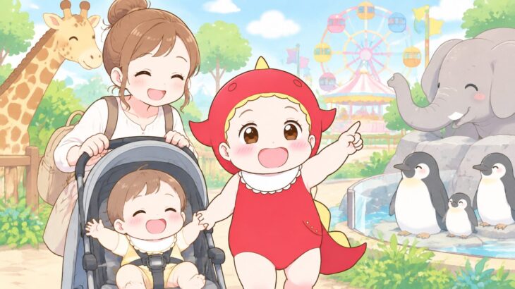 子連れアドベンチャーワールド攻略 | 0〜3歳の回り方