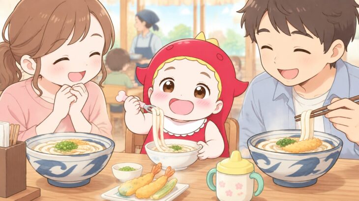 丸亀製麺は子連れに神対応！うどん取り分け完全ガイド