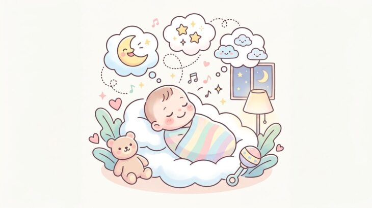 赤ちゃんの寝言・寝笑いの意味と月齢目安