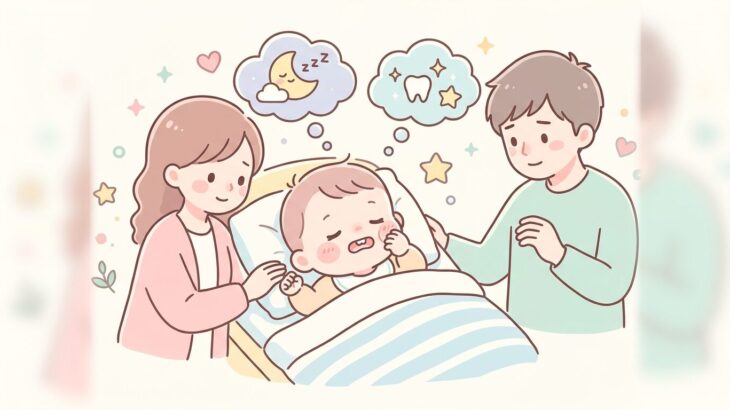 赤ちゃんの歯ぎしりはいつから？原因と対処法ガイド
