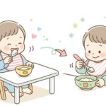 1歳のスプーンの持ち方 | 上手持ちから鉛筆持ちへ