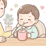 1歳のストロー練習 | 嫌がる子も飲めるコツと進め方