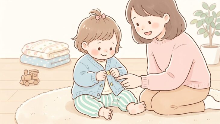 2歳のボタン練習完全ガイド | 着替え上達ステップ