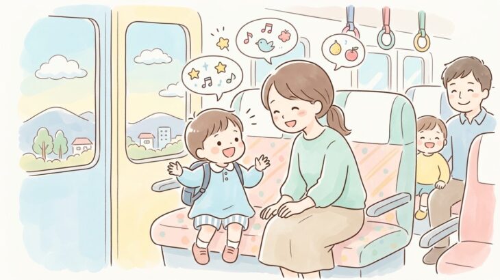 3歳の言葉遊び決定版！移動中に楽しむゲーム集