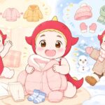 赤ちゃんの冬の服装完全ガイド | 室内外のレイヤリング術