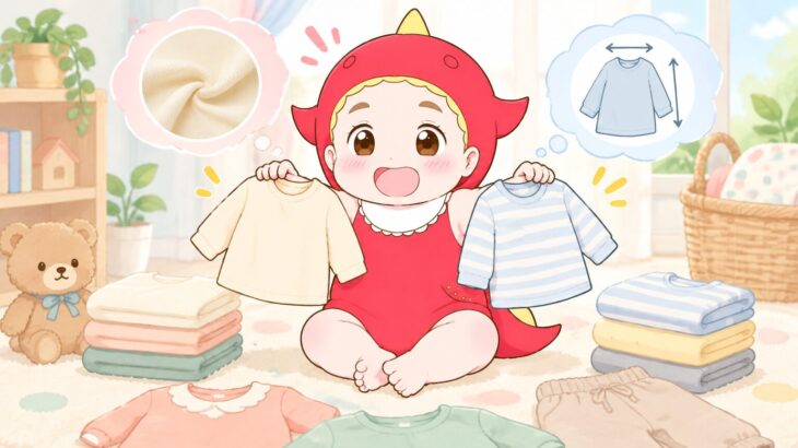 ユニクロと無印の子ども服の違い | 素材とサイズ感の選び方