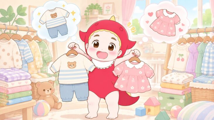 GUとしまむらの違い | 0〜3歳服の価格とデザインの選び方