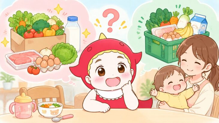 Oisixと生協の違い | 0〜3歳の使い分けと選び方のコツ