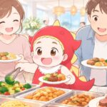 ホテルビュッフェの子連れ攻略 | 皿の回し方とマナーのコツ