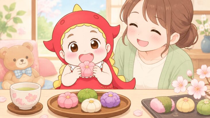 和菓子の子連れ利用ガイド | 初めての選び方と月齢別の注意点