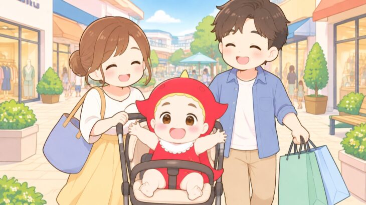 三井アウトレットパーク子連れ攻略 | 0〜3歳の回り方のコツ