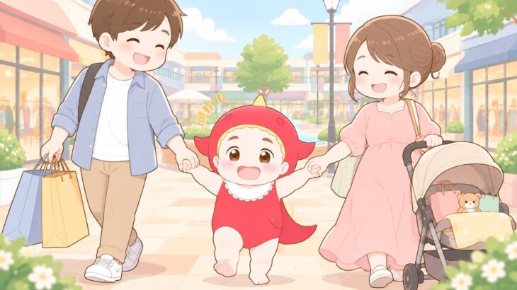 三井アウトレットパーク子連れ攻略 | 0〜3歳の回り方のコツ