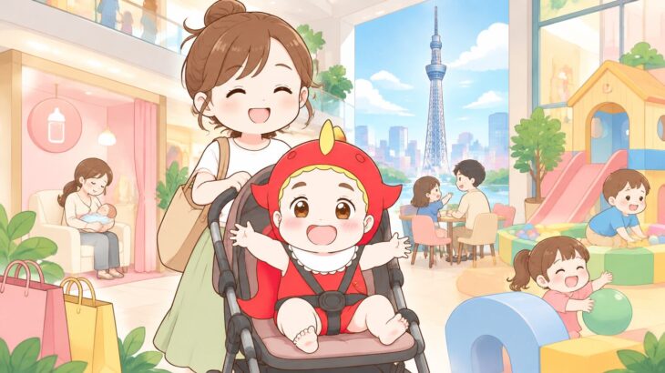 東京ソラマチ 子連れ攻略 | 授乳室と遊び場の回り方とコツ