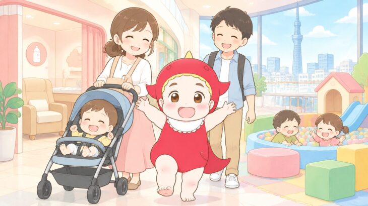 東京ソラマチの子連れ攻略 | 授乳室と遊び場の回り方と注意点