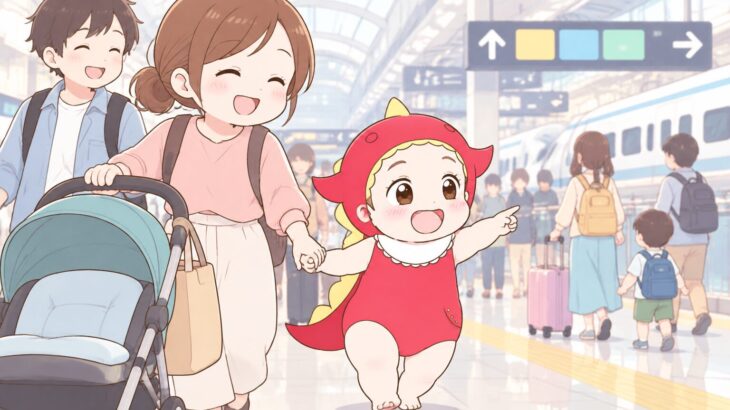 大型駅の子連れ移動のコツ | 東京駅・新宿駅の迷わない攻略法