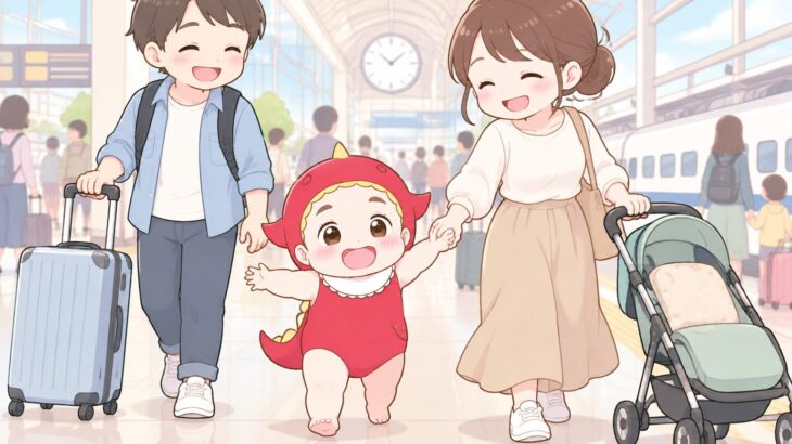 大型駅の子連れ移動のコツ | 東京駅・新宿駅の攻略法と持ち物