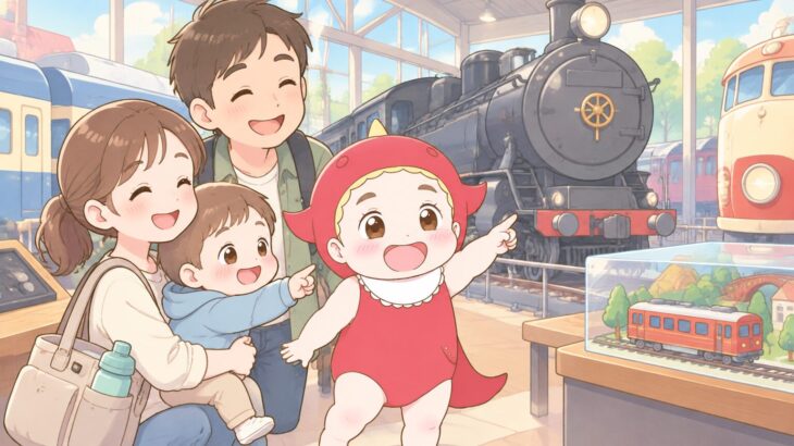 子連れ九州鉄道記念館の回り方 | 0〜3歳の楽しみ方と持ち物