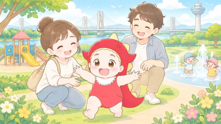 子連れ木曽三川公園の回り方 | 0〜3歳の遊び場選びとコツ