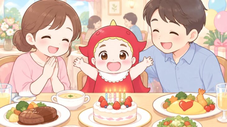 子どもの記念日の外食 | お祝いプランのある店の選び方とコツ